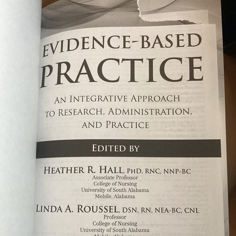 Evidence based practice text - Picture 2 of 3